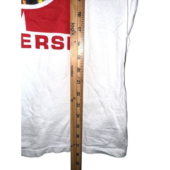 Old Navy Marvel Universe Graphic Tee White M 100% Cotton Crew Neck Short Sleeve - Picture 5 of 6